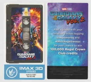 Boleto de película Guardianes de la Galaxia Vol.2 exclusivo Regal xxx de 1000 - Imagen 1 de 1