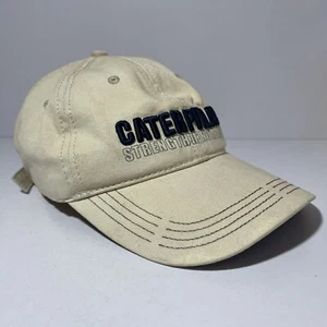 Caterpillar Strength In Numbers Canvas Baseball Tradies Cap One Size T20 - Picture 1 of 5