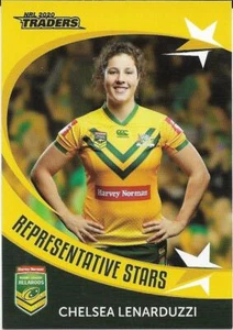 2020 Nrl Traders Representative Stars (RS14) Chelsea LENARDUZZI Jillaroos - Picture 1 of 1