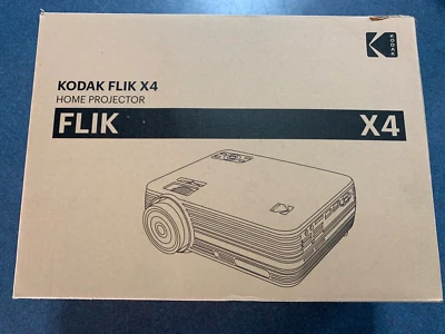 Kodak FLIK X4 Portable Projector, 480p Home projector - Image 1 of 4