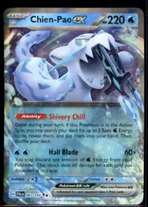 Chien-Pao ex 061/193 Paldea Evolved Holo Double Rare Pokemon TCG NM - Picture 1 of 2