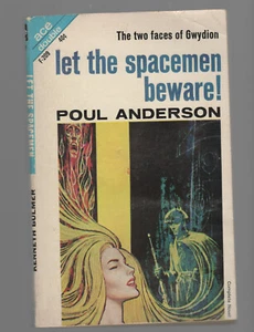 POUL ANDERSON ace double Let the Spacemen Beware/KEN BULMER Wizards of Starship - Picture 1 of 2