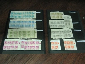 ISRAEL 1982 AGRICULTURAL SG 841-852 SPECIALISED COLL PLATE BLOCKS SG CAT £5493 - Picture 1 of 6