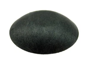 1.75" Speaker Dust Cap, Black Paper, Flat Top, DC-1.75P-Flat - Imagen 1 de 1