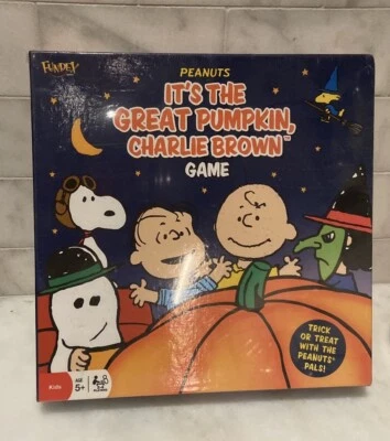 Peanuts It's The Great Pumpkin Charlie Brown Board Game 2009 Fundex #2467 NIB - Image 1 of 2