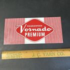 Vintage 1960-70 Advertising Window Sticker Vornado Beer?