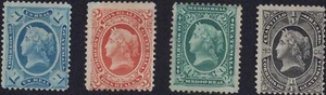 GUATEMALA 1875 7-10 MINT MH LIBERTY SET - Picture 1 of 2
