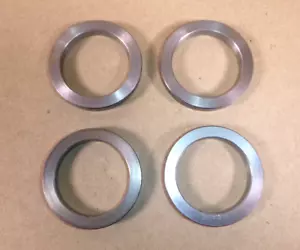 1-1/2" ID. x 2" OD. x 1/4" (0.2575") Tall Hardened Steel Spacers (4 Pk) - Picture 1 of 2