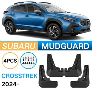 4PC Mud Flaps Mudguards Fenders Splash Fits For Subaru Crosstrek 2024 2025 - Picture 1 of 6