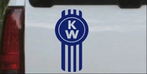 Logotipo de Kenworth KW Sin texto Coche Camión Ventana Calcomanía Pegatina Marina 8X4.4 - Imagen 1 de 1