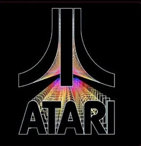 ATARI STICKERS 3-D version (10) PACK RETRO VINTAGE ** WORLDWIDE 🌐 SHIPPING ** - Picture 1 of 2