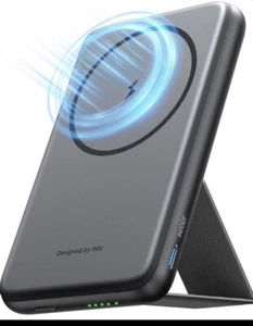 INIU Power Bank BI-B7 MagPro Slim 5500 Mah magnétique sans fil USB C charge téléphone - Photo 1/3