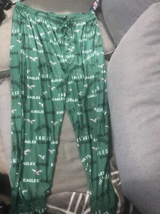 NFL Philadelphia Eagles Retro Vintage Kelly Green Pajamas Lounge Pant AOP Men XL - Picture 1 of 1