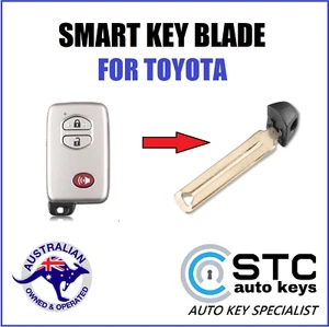 SMART PROXIMITY KEY BLADE FOR TOYOTA PRADO LANDCRUISER PRIUS CAMRY COROLLA - Imagen 1 de 6
