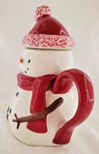 2006 Starbucks Company Coffee Mug Cup With Hat Lid 12 oz Handle Christmas - Picture 1 of 24