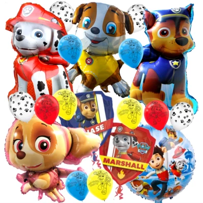 DCBY PAW PATROL foil balloon birthday party supplies favor centerpiece decoration