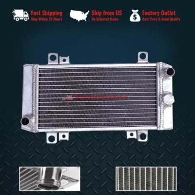 All Aluminum Radiator Fit For 2008-2012 Kawasaki  Ninja 250R EX250J/EX250J SE Foto 1 de 3