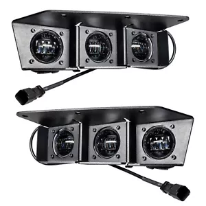 ORACLE Lighting Triple LED Fog Light Kit for Steel Bumper for 2021-24 Bronco - Picture 1 of 9