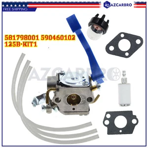 Blower Carb Fuel Line Carburetor Kit 581798001 590460102For Husqvarna 125B 125BV - Picture 1 of 9
