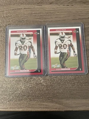 (2) 2002 Score Ed Reed Rookie Baltimore Ravens #324 - Image 1 of 2