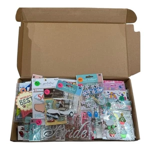 3 Pfund Schachtel Scrapbooking Aufkleber - alle neu - ca. 112 Stück - Top Angebot - Bild 1 von 5