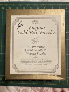 Boulter Lock Optimago Enigma Gold Box Puzzle - 250 Teile 2/6 Holzpuzzle Holz - Bild 1 von 5
