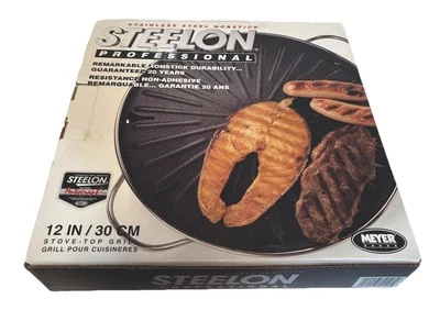 Профессиональный гриль на плите 12 дюймов Steelon - Изображение 1 из 4