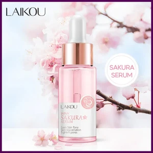 LAIKOU Sakura Gesichtsessenz Anti Falten Serum Poren schrumpfen Anti-Aging - Bild 1 von 24