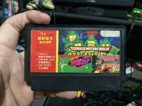 Famicom NES Game CM015 3in1 Darkwing Duck, TMNT 3 Manhattan Project, Side Pocket