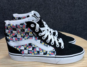 Vans Womens Filmore Hi Butterfly Checkerboard Sneakers Size 7.5 - Picture 1 of 10