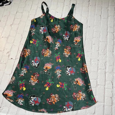Lencería camisón vintage Looney Tunes para mujer pequeño de vacaciones Bugs Bunny Piolín usado en excelente estado Foto 1 de 4