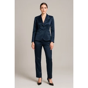 Traje de mujer Escada de 2 piezas - Blazer de 2 botones y pantalones de pierna recta - Talla 10 - Imagen 1 de 20