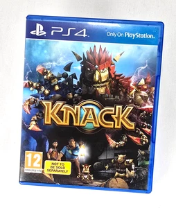 Knack PS4 Game Sony PlayStation 4 PEGI 12 Used Adventure Platformer Complete - Picture 1 of 3