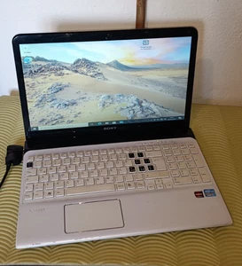 SONY VAIO SVF151C11M I3-2370M 8GB 15,6" 128GB NVME AMD HD7500 1GB - Imagen 1 de 8