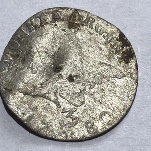 1780 3 Kreuzer. German States Fredrick II Old Silver Coin Rare!!! - Picture 1 of 3