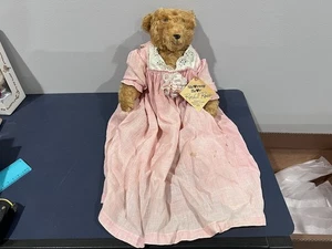 Vintage Stearnsy Rachel Rose Gelenk Stofftier Teddybär Stearns Country Store - Bild 1 von 14