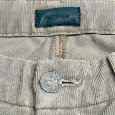 Pantalones cortos de pana MOTHER para mujer 27x26 azul looker ~ cordón de cuento de hadas de alguien más Foto 1 de 4