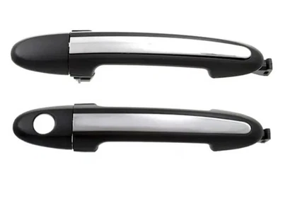 4 X Manija de puerta exterior exterior izquierda derecha para Hyundai Santa Fe 2007-2012 Foto 1 de 2