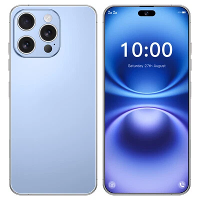 Teléfono Celular I16 Pro Max Global Desbloqueado Android 16+1TB Doble SIM Foto 1 de 4