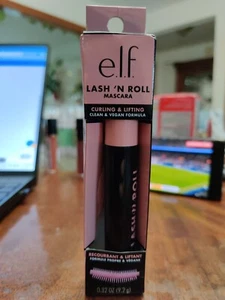 E.L.F. LASH N ROLL MASCARA CURLING & LIFTING PASSO MASSIMO CURL NERO 0,32 OZ - Foto 1 di 3
