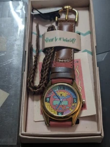 1994 '¡Viva la Wombat!' Reloj Pulsera Cuarzo, Esfera Koala, Nuevo en Caja con Etiquetas Batería Nueva - Imagen 1 de 5