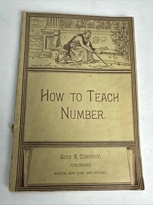 How To Teach Number Wentworth’s Mathematical Series 1885 Finn & Company - Picture 1 of 14