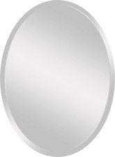 Oval Beveled Mirror, 22″ X 30″