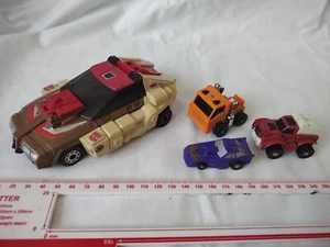 Transformers G1 Headmasters Chromedome VEICOLO Takara 1987 + 3 Mini Trasformatori - Foto 1 di 8