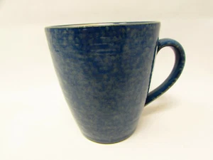 Jewel Blue by Sango Speckled Blue Out White In Coupe Smooth Mug B331 - Picture 1 of 2
