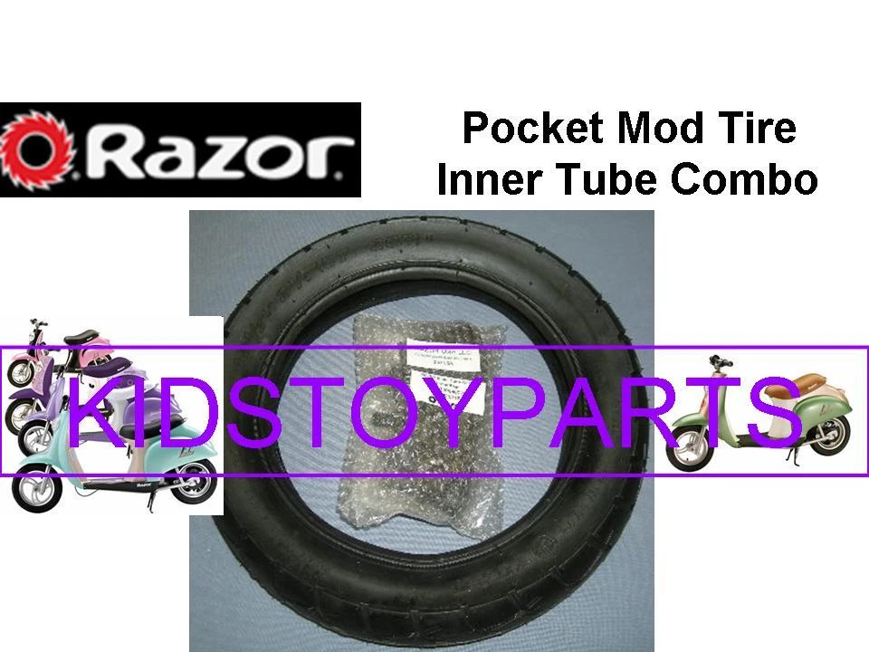 NEW Razor Scooter Ride On Pocket Mod Tire & Tube Combo VAPOR - Image 1 of 1