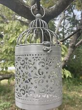 Parisian French Paisley Renaissance Bird Cage Yankee Candle Jar Holder ❤️blt39j5
