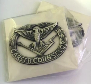 ✅ US Army military Career Counselor Badges ARNG Reserve Veteran new - Picture 1 of 1