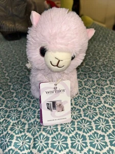 13" Warmies Pink Llama Plush Microwavable French Lavender Scented Lovey Toy NWT - Picture 1 of 7