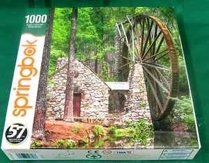 2020 Springbok "Water Wheel" 1000 Pc Puzzle - Picture 1 of 4
